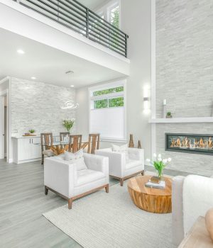 Elegant rental living room interior optimized for better guest experience and bookings